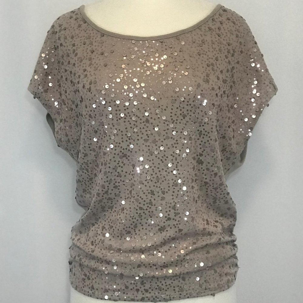 NWOT Heart Soul Sequin Knit Top